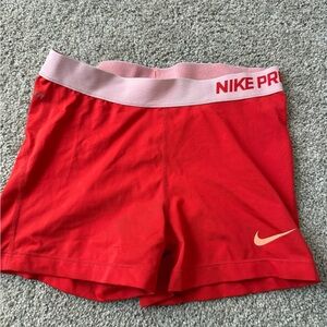 Nike pro compression shorts